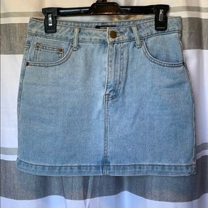 Jean Mini Skirt